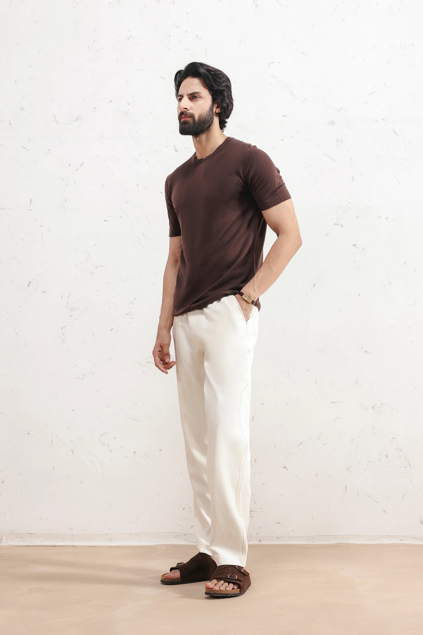 Off-White Drawstring Trousers