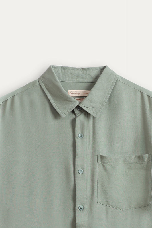 Tailored Fit Linen Shirt