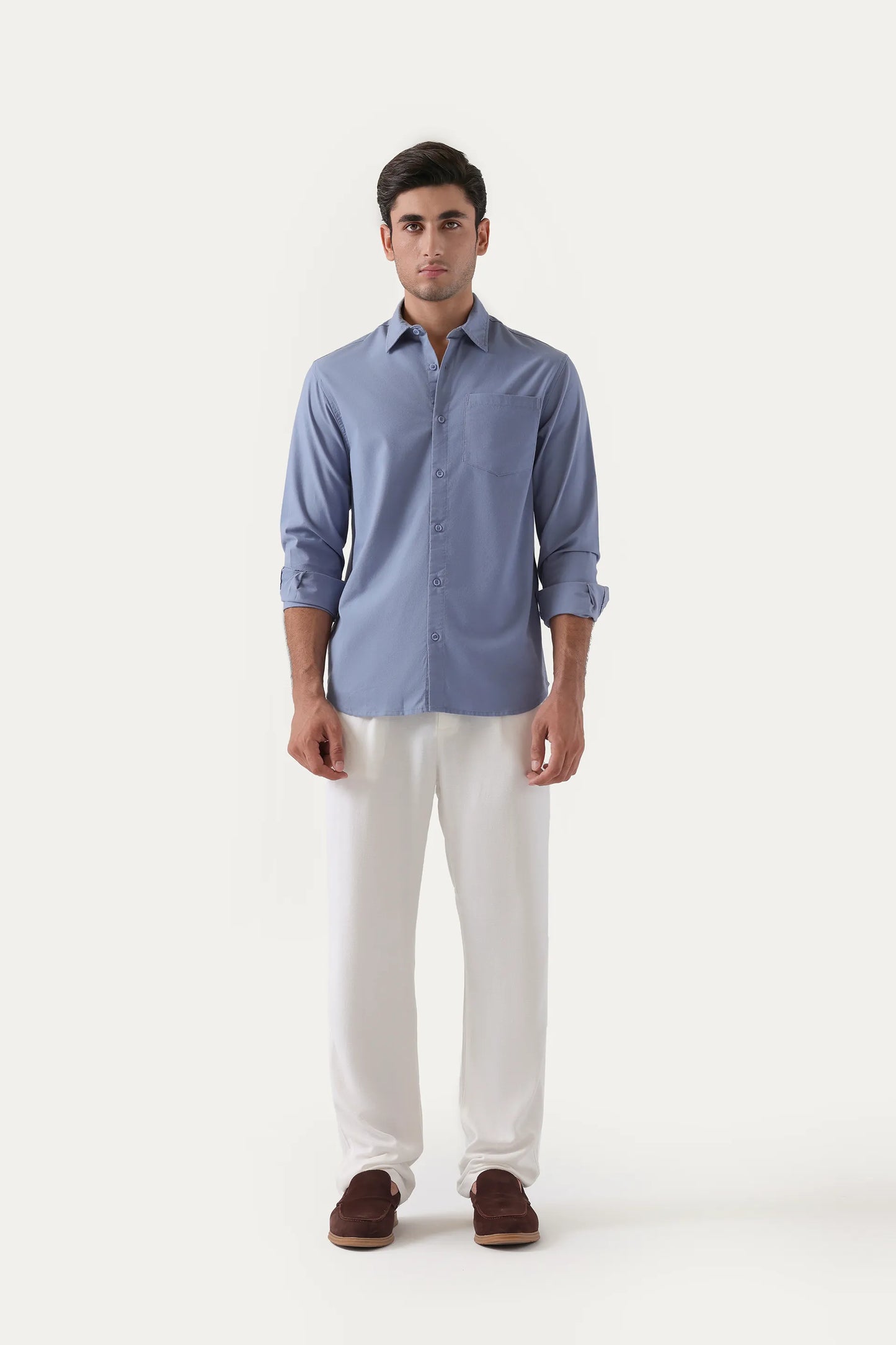 Tailored Fit Linen Shirt