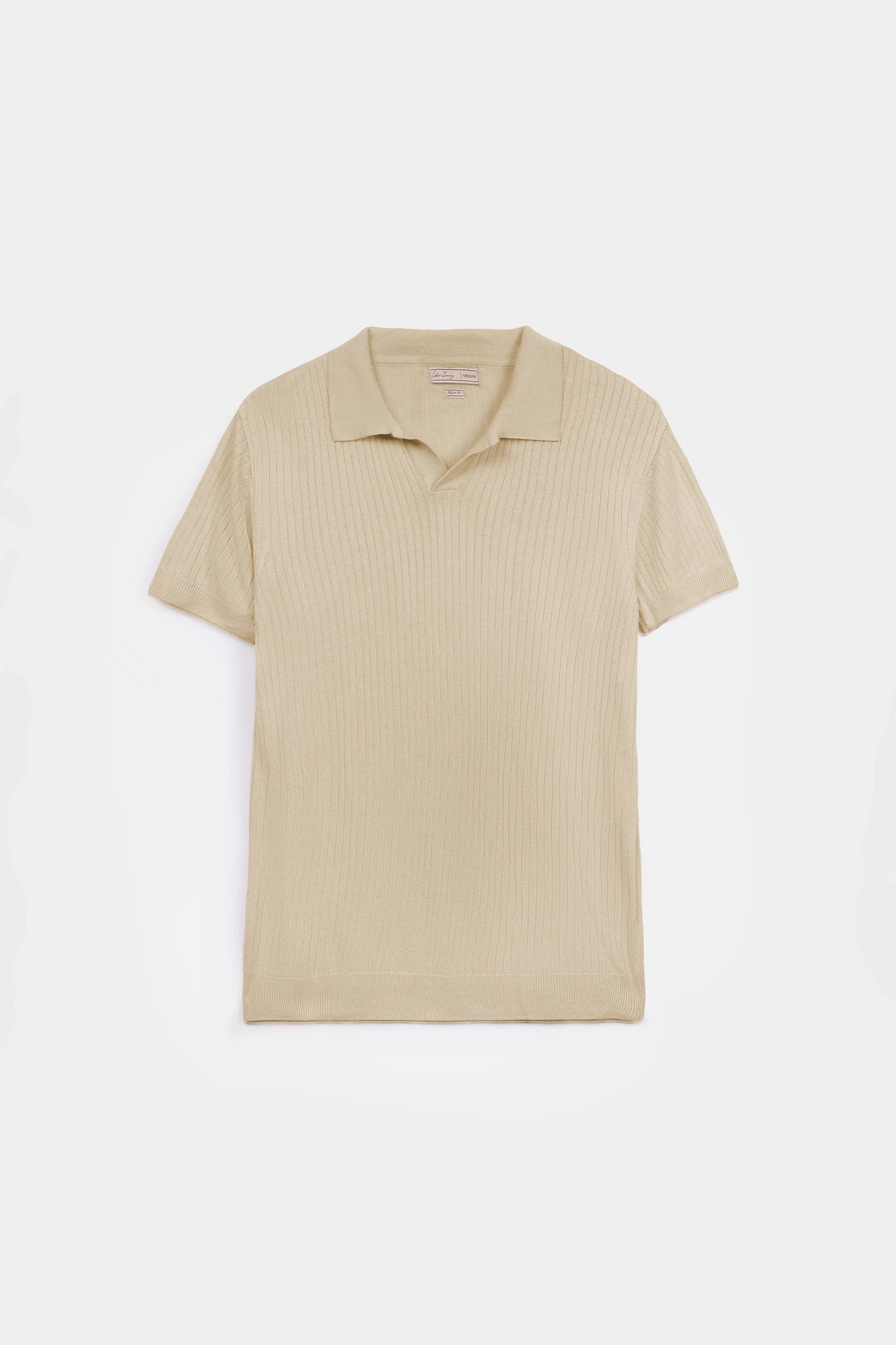 Rib Knit Polo