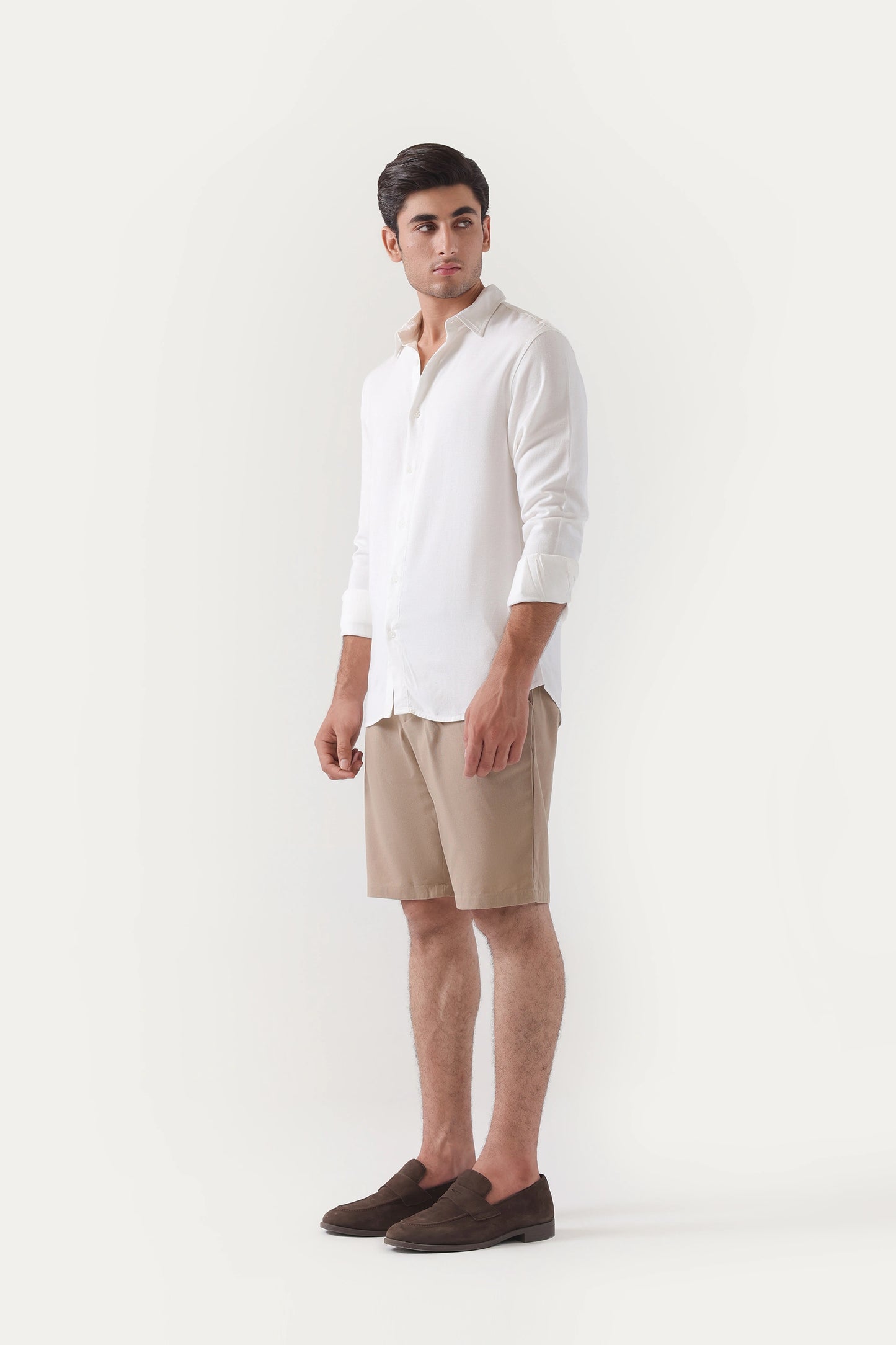 Tailored Fit Linen Shirt