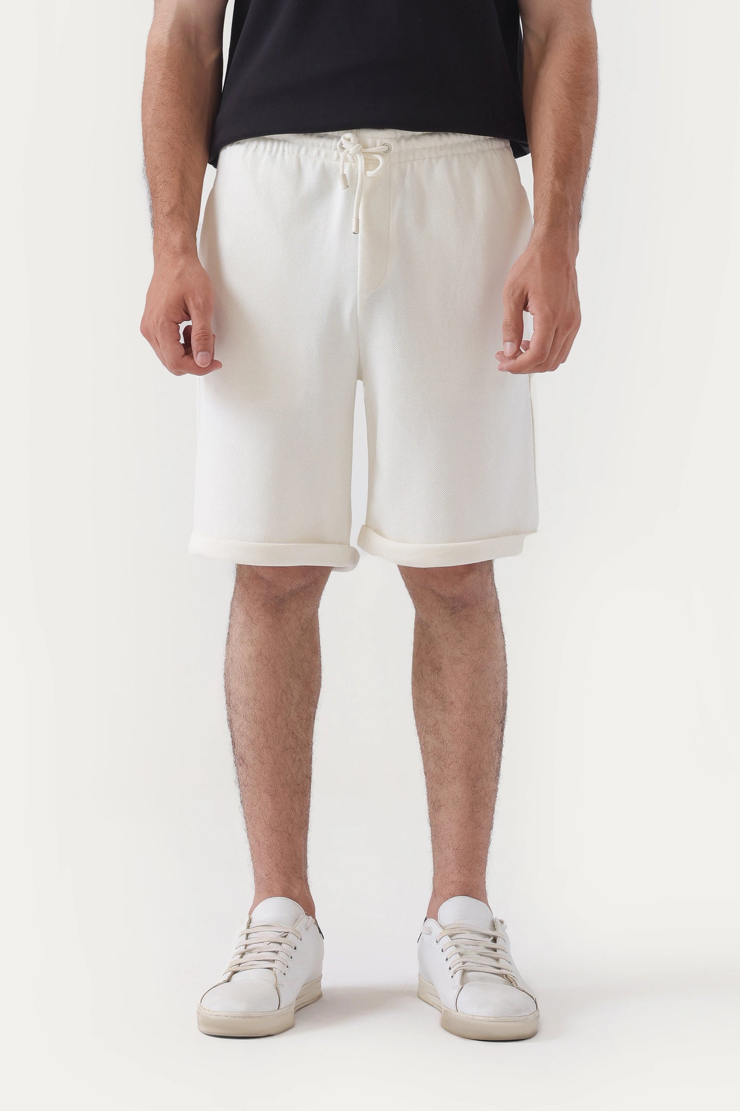 Pique Knit Shorts