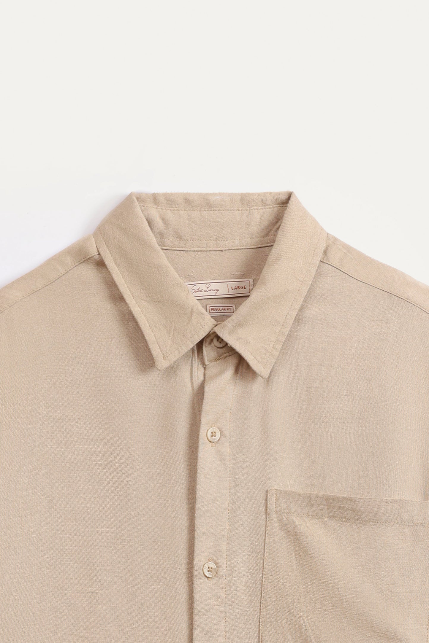 Tailored Fit Linen Shirt