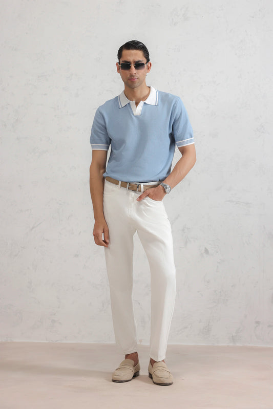 Fine Gauge Knit polo