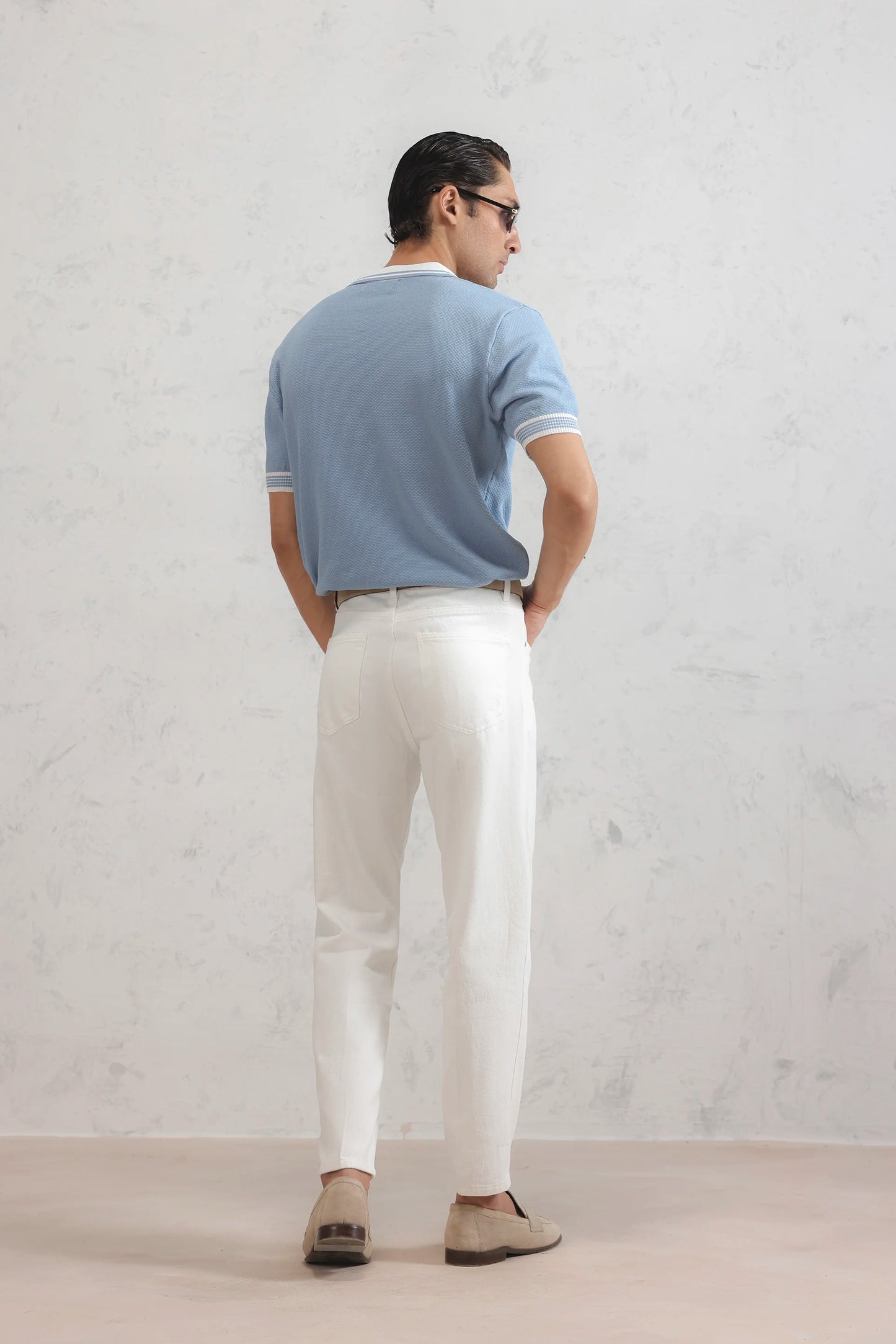 Fine Gauge Knit polo