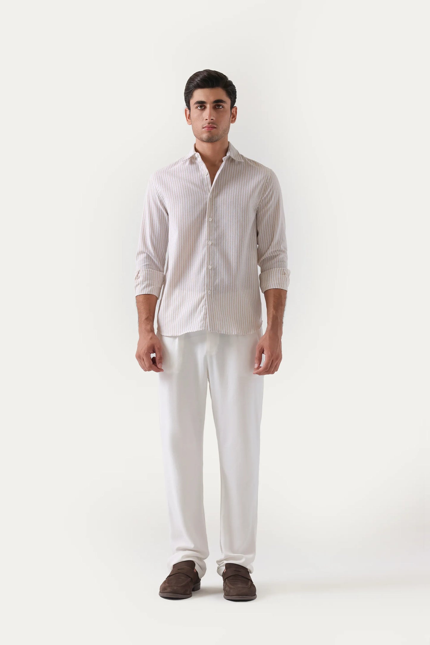 Pink Pinstripe Shirt