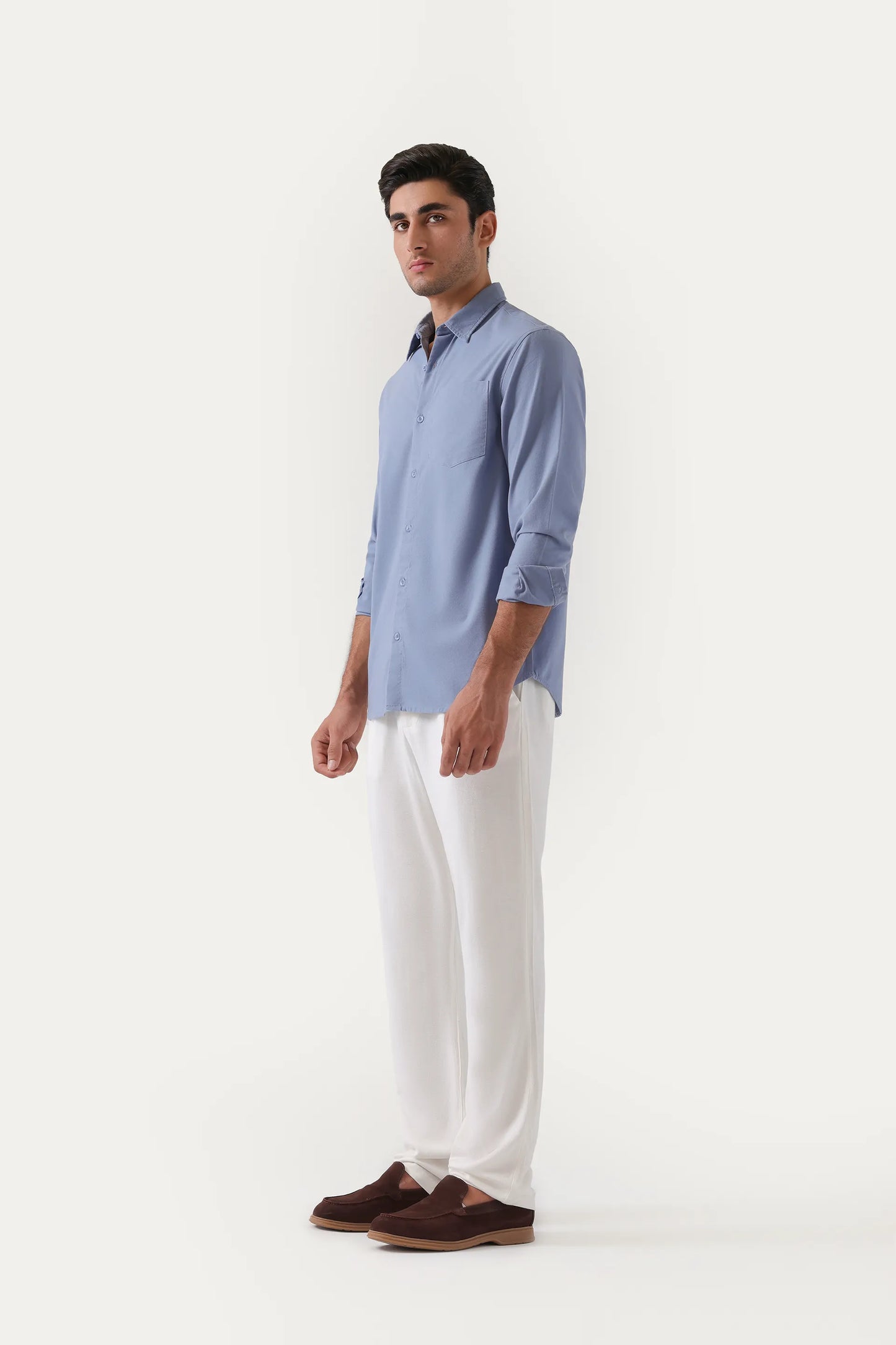 Tailored Fit Linen Shirt