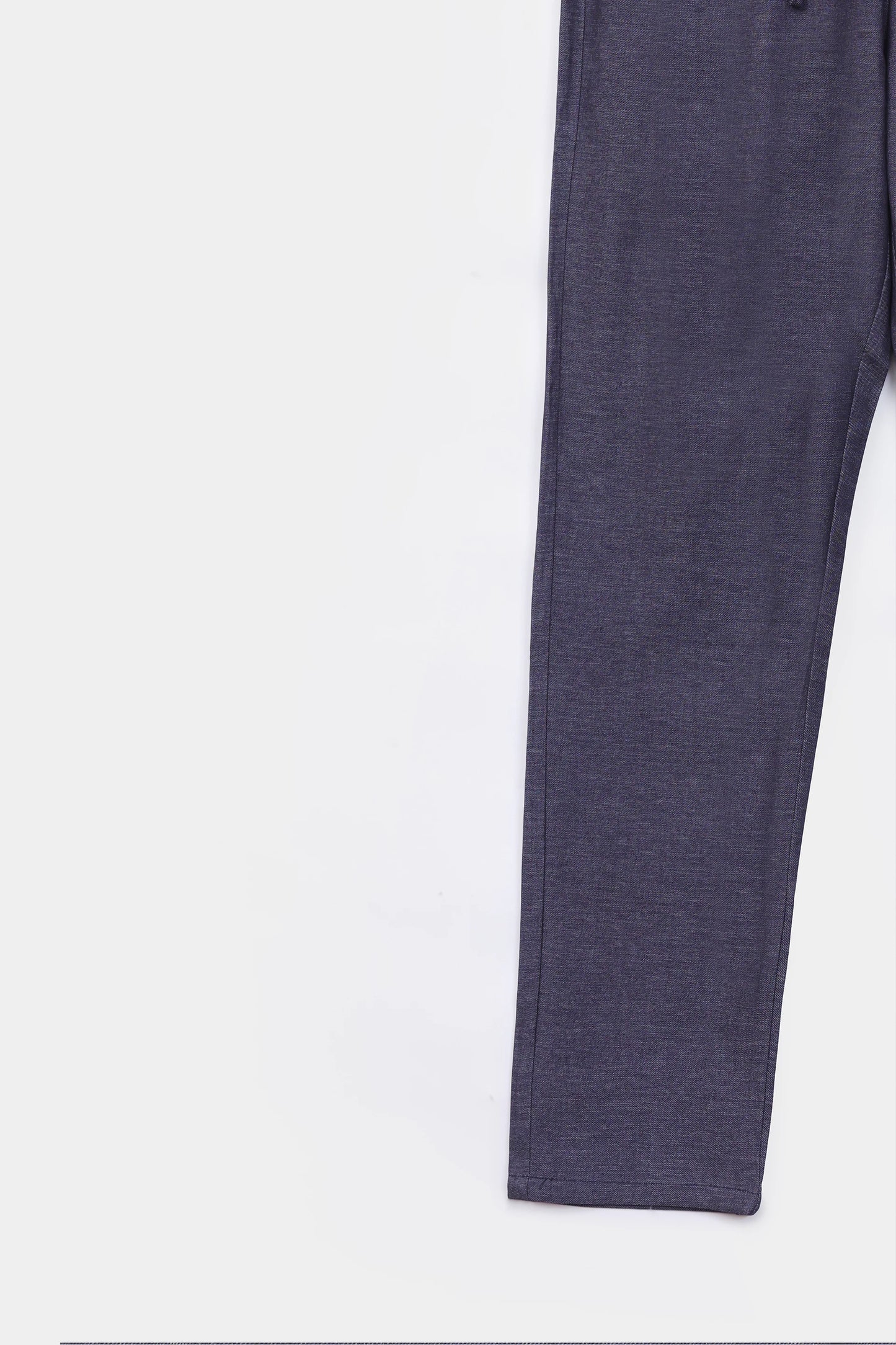 Mélange Straight Trousers