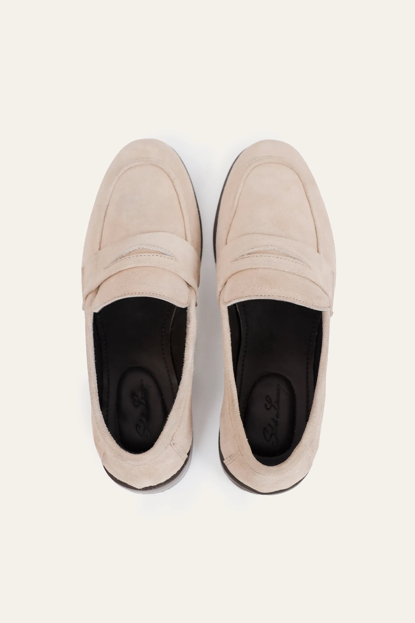 Suede Penny Loafers
