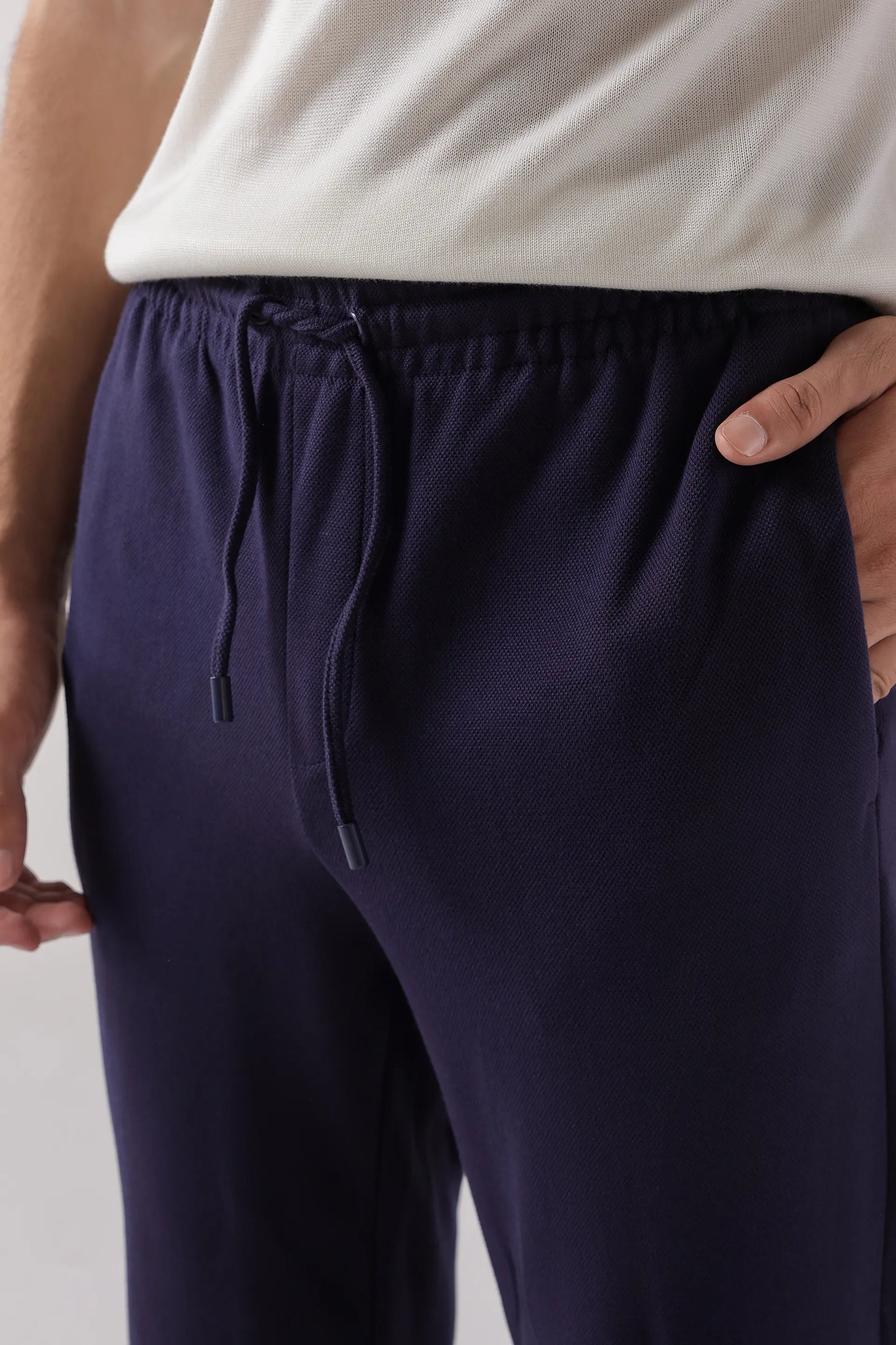 Pique Knit Trousers