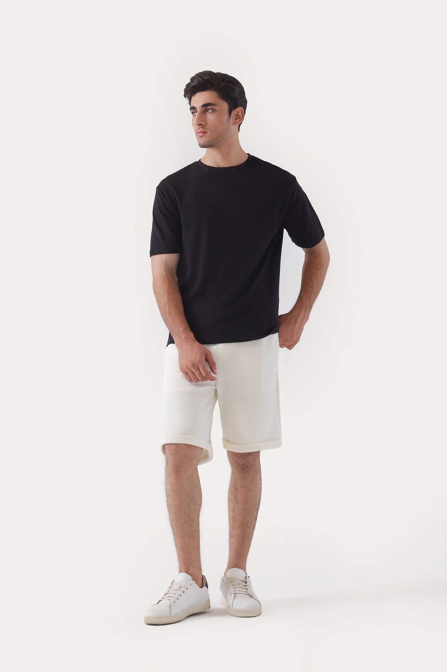 Pique Knit Shorts