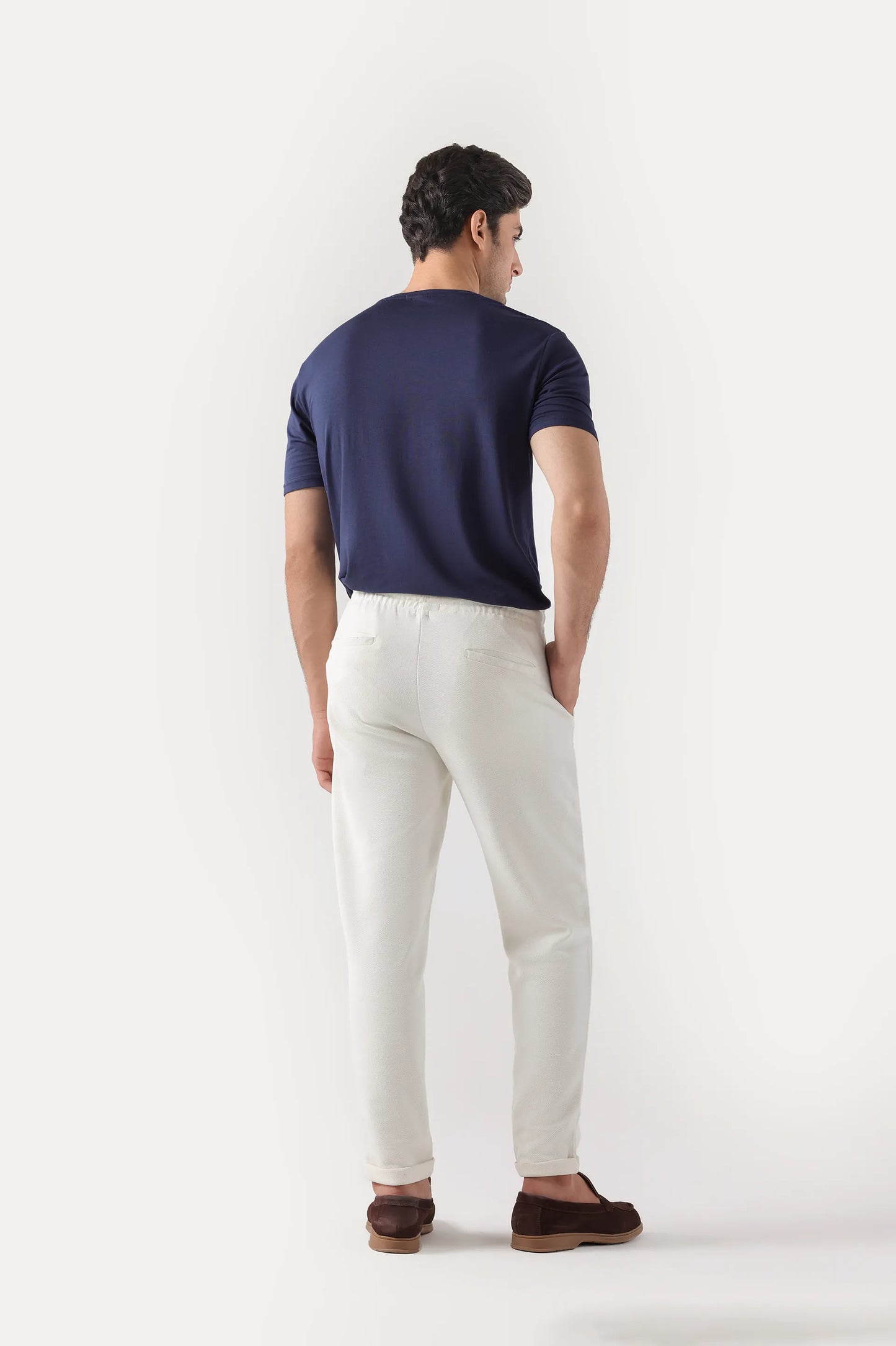Pique Knit Trousers