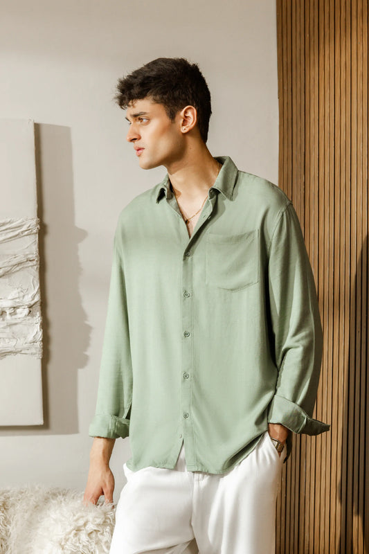 Tailored Fit Linen Shirt