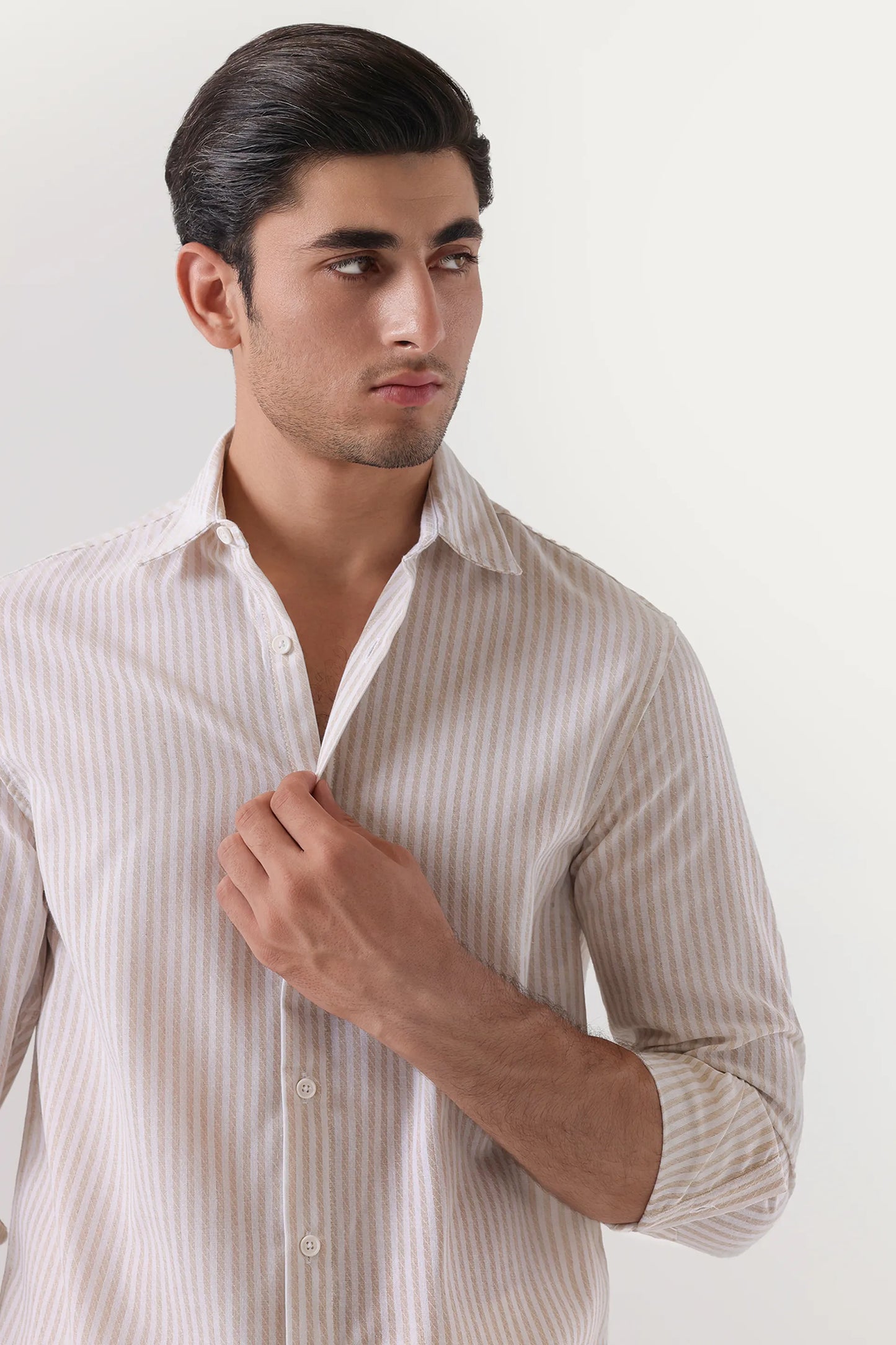 Pink Pinstripe Shirt