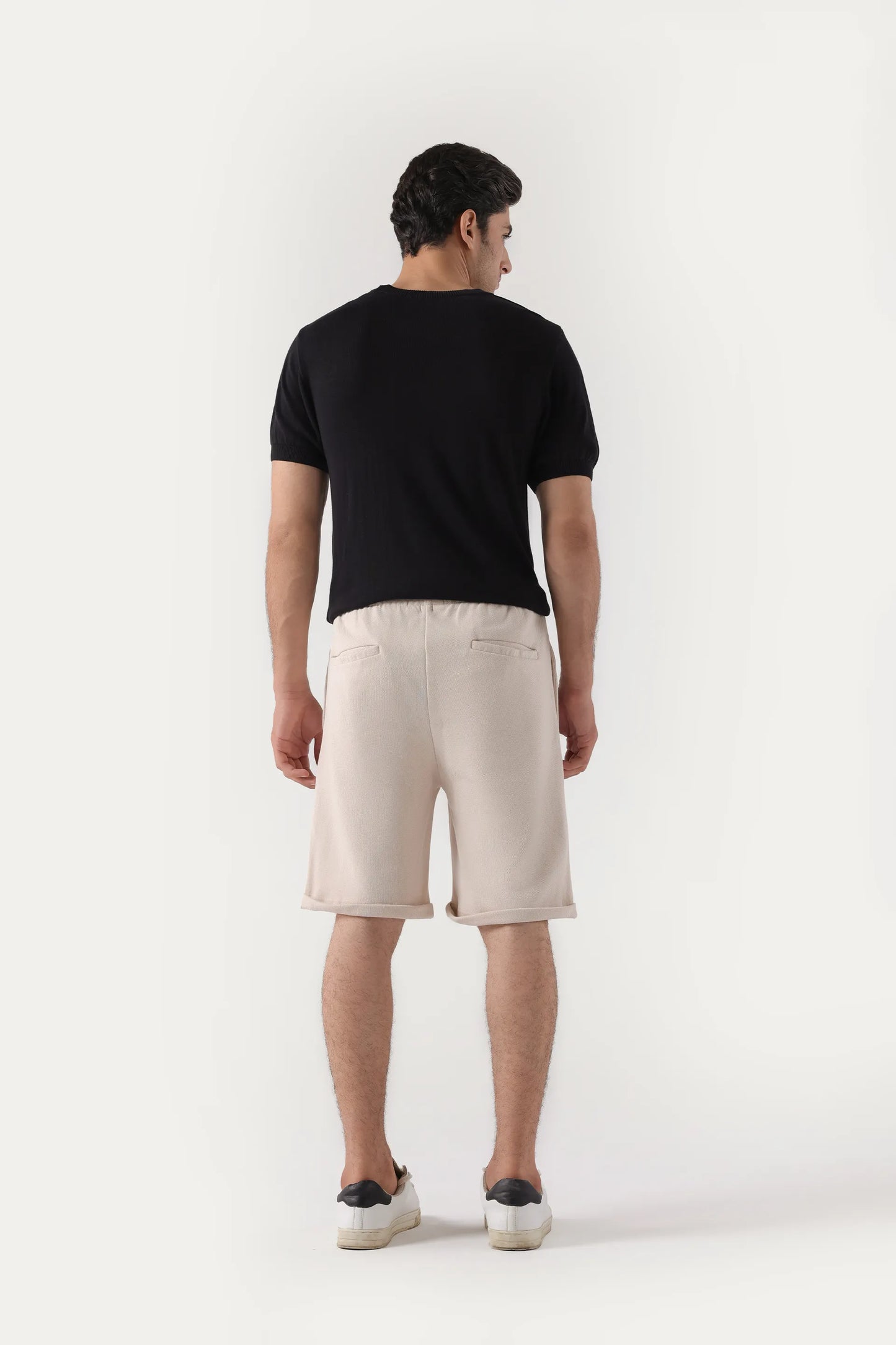 Pique Knit Shorts