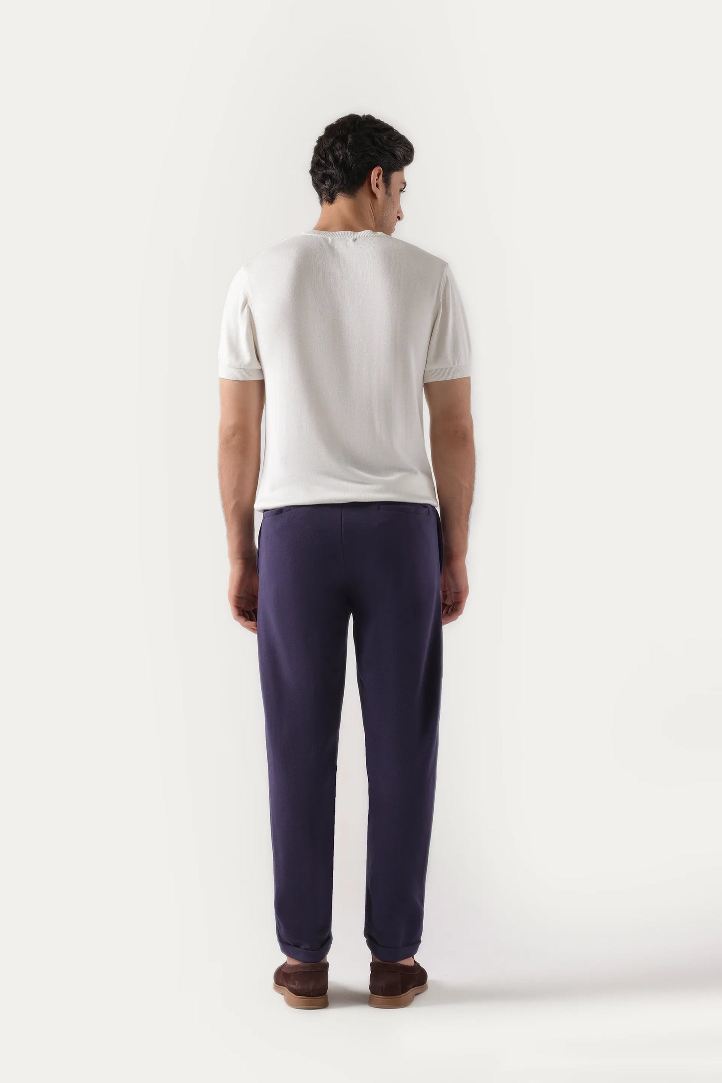 Pique Knit Trousers