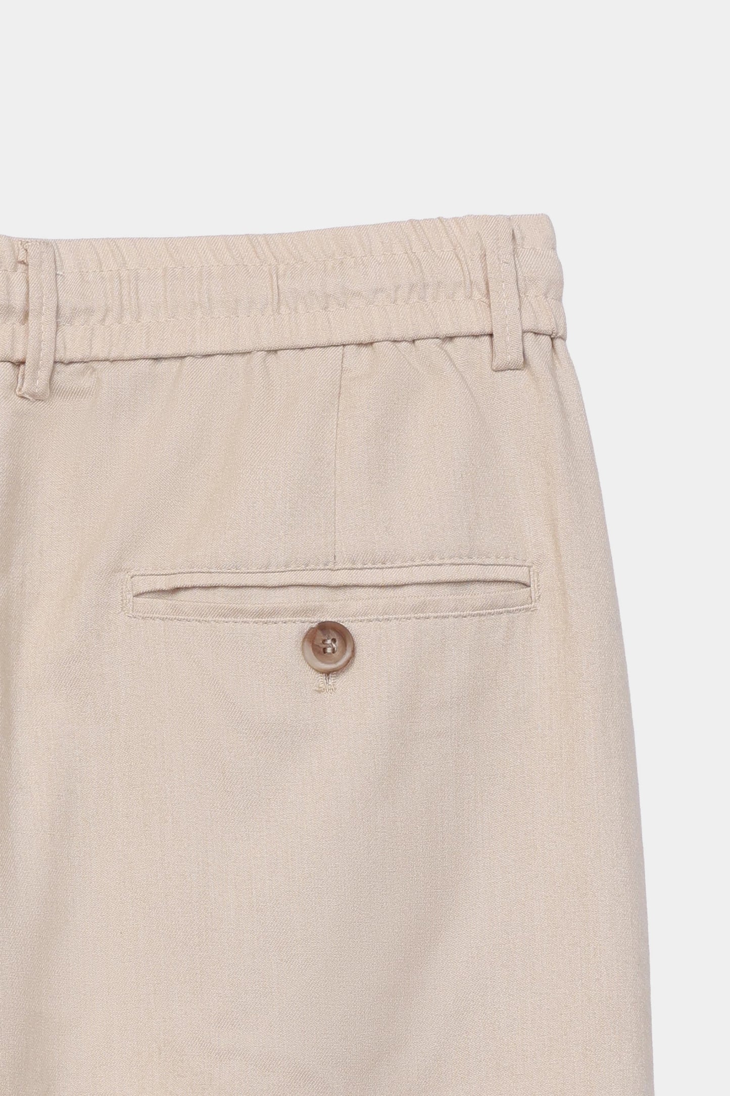 Mélange Straight Trousers