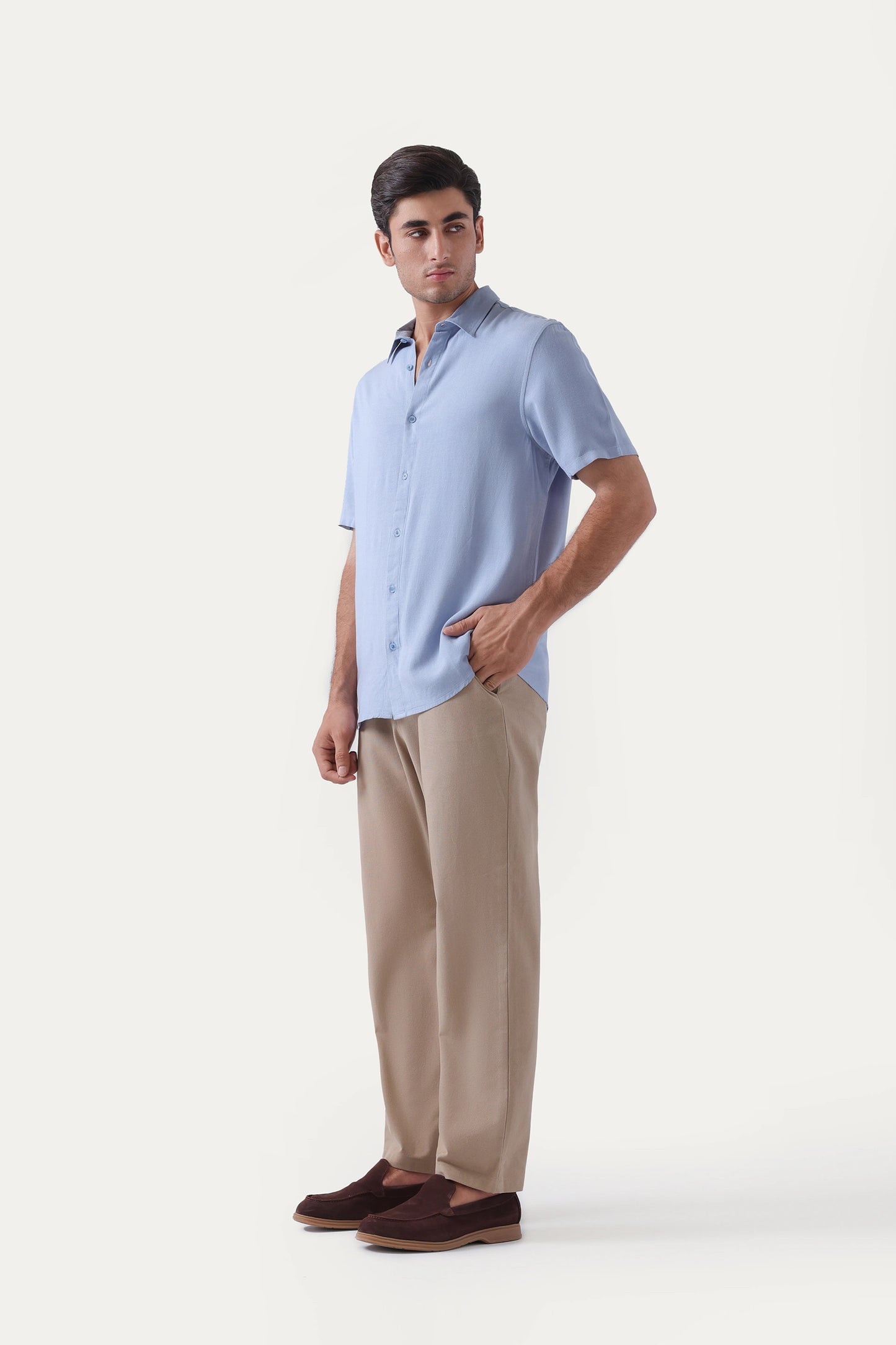 Shortsleeve Linen Shirt