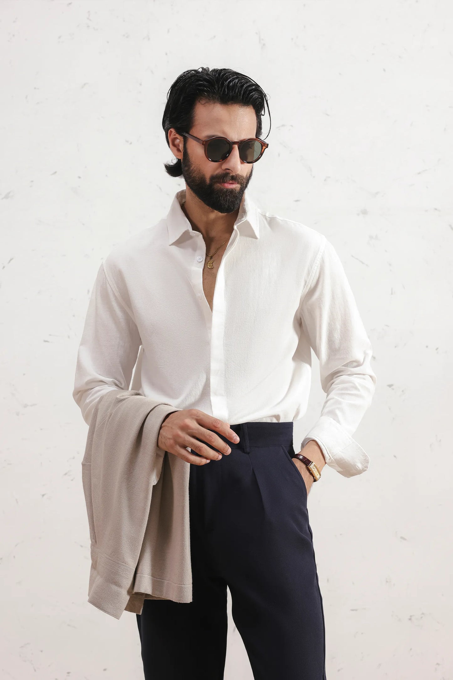 Cotton Textured Shirt