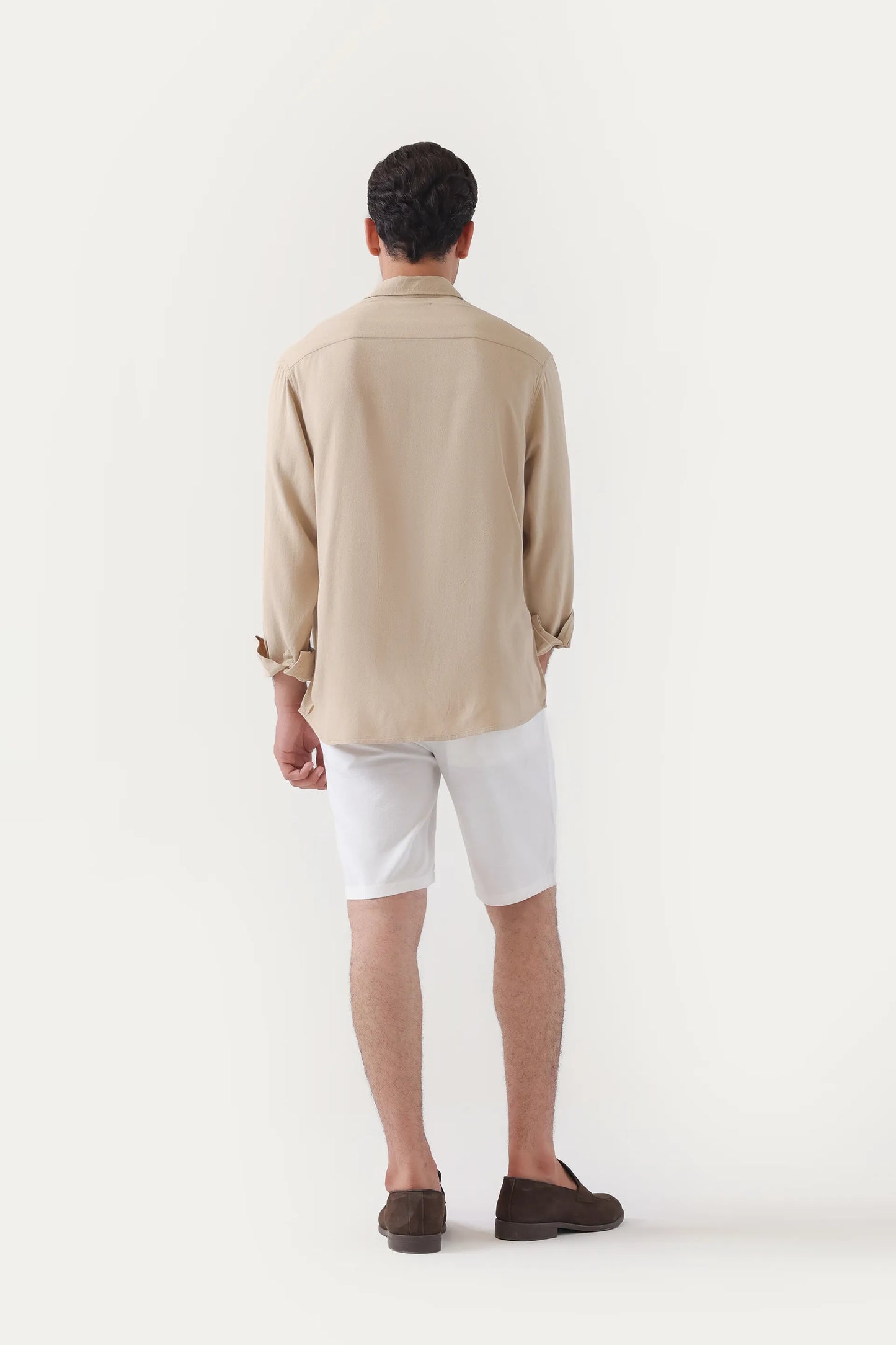 Tailored Fit Linen Shirt