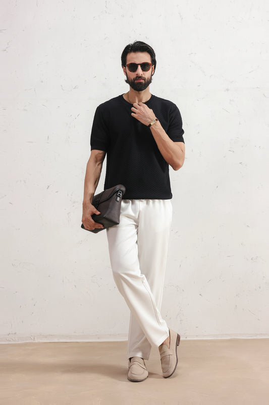 Textured Henley