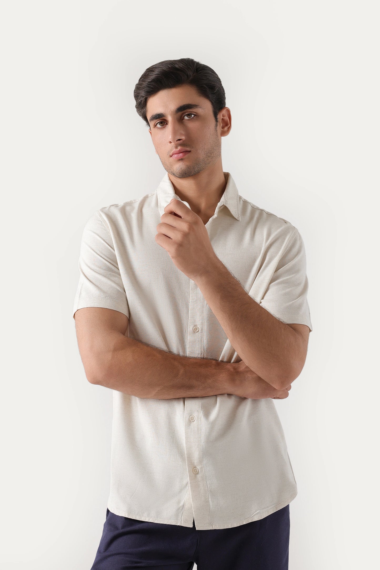 Shortsleeve Linen Shirt