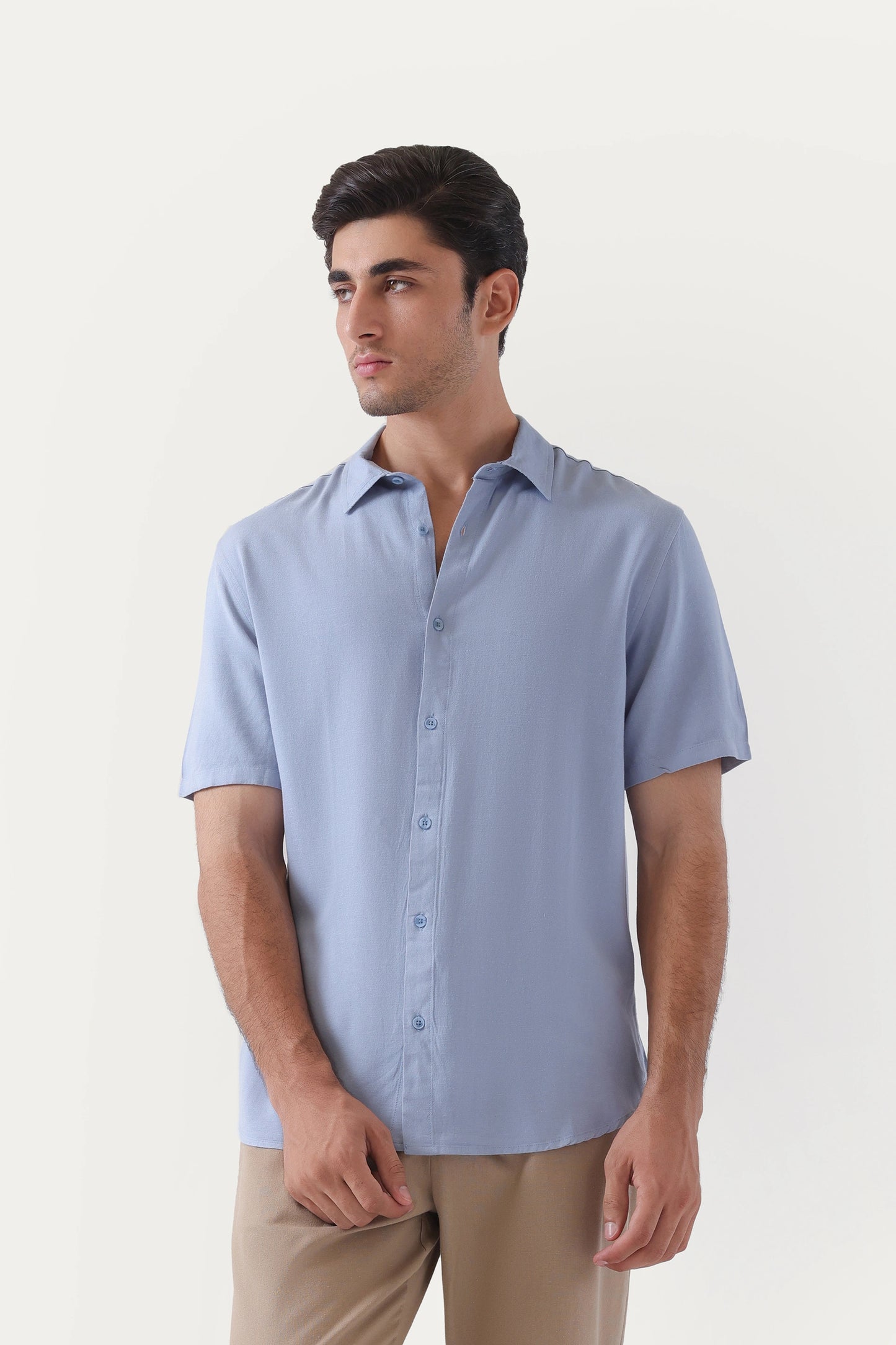 Shortsleeve Linen Shirt