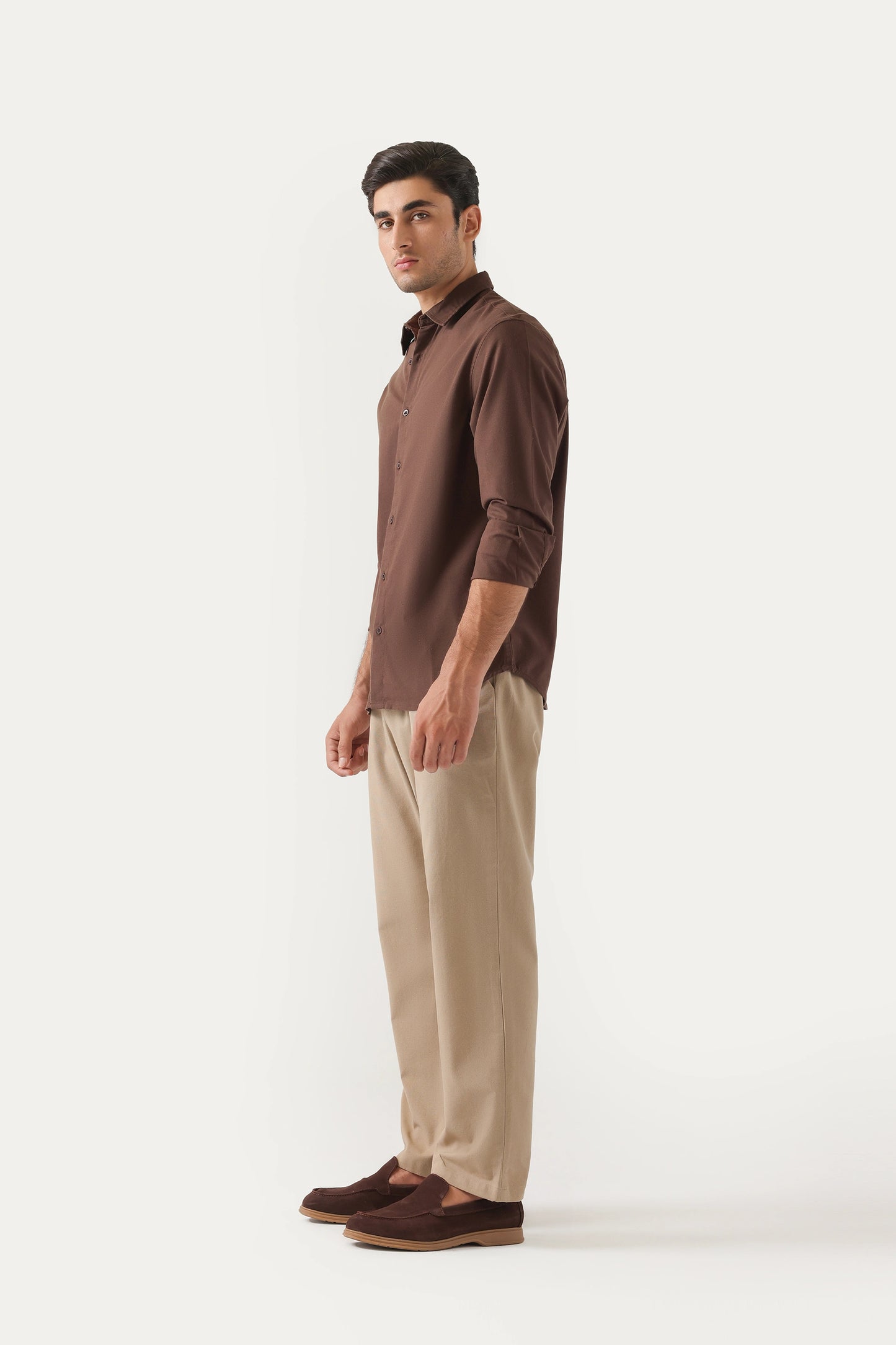 Tailored Fit Linen Shirt
