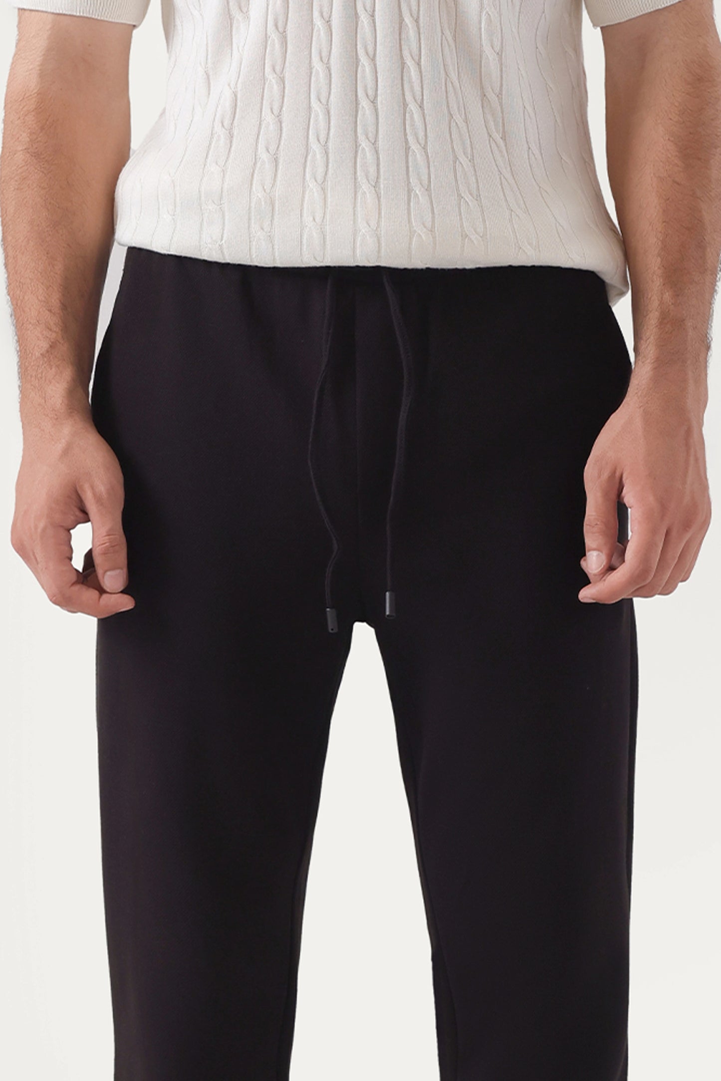 Pique Knit Trousers