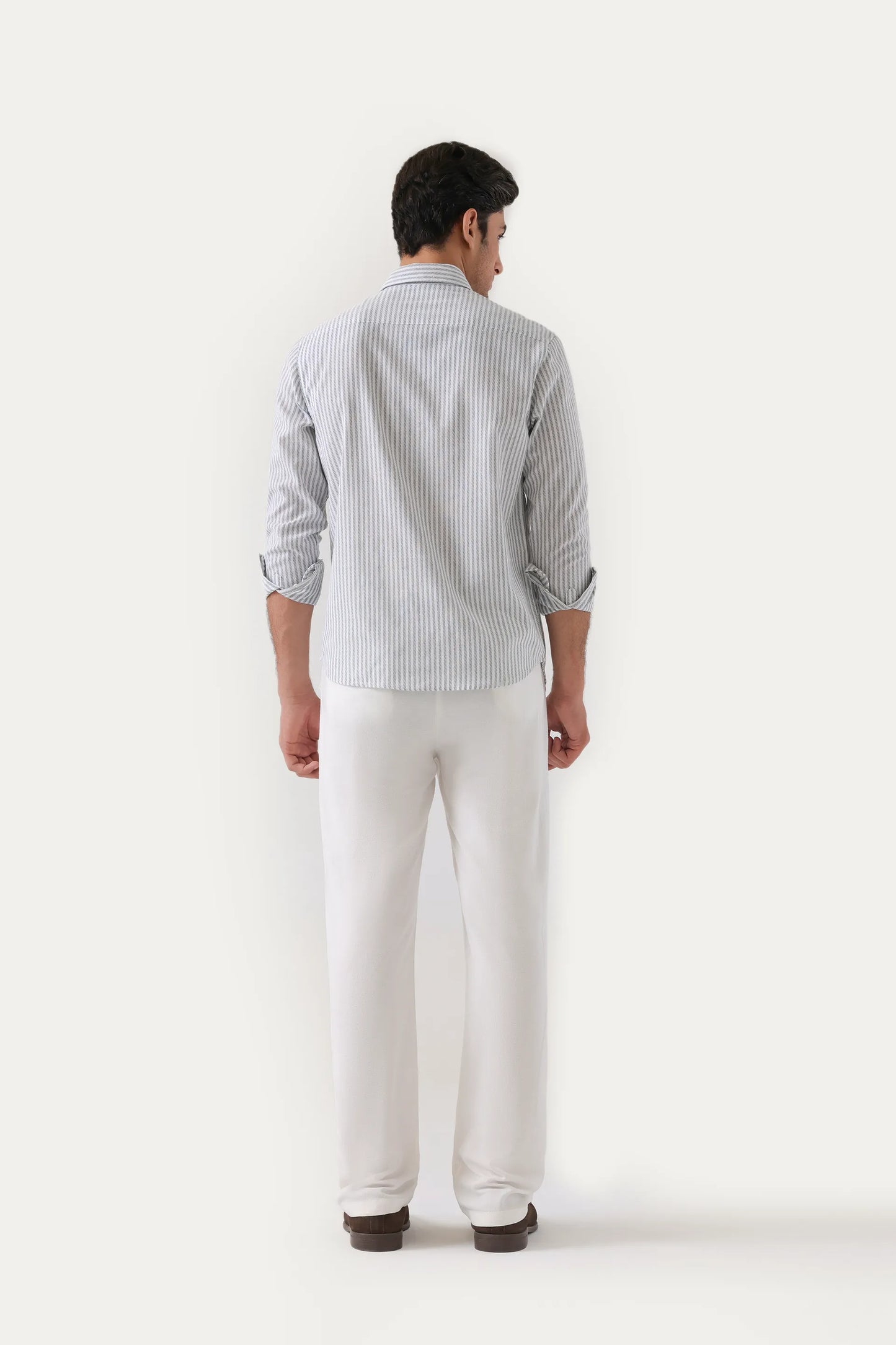 Blue Pinstripe Shirt