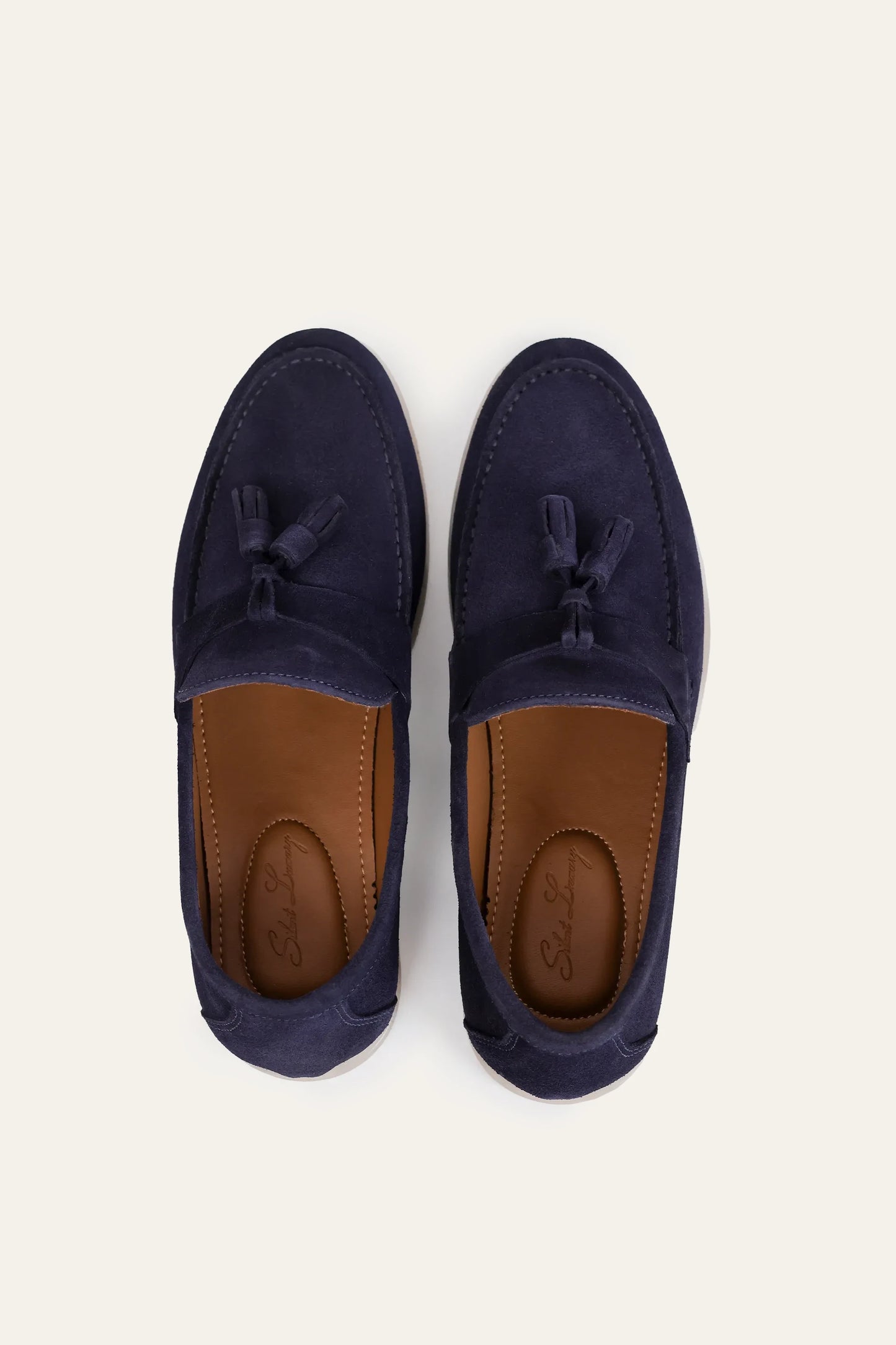 Suede Tassel Loafers