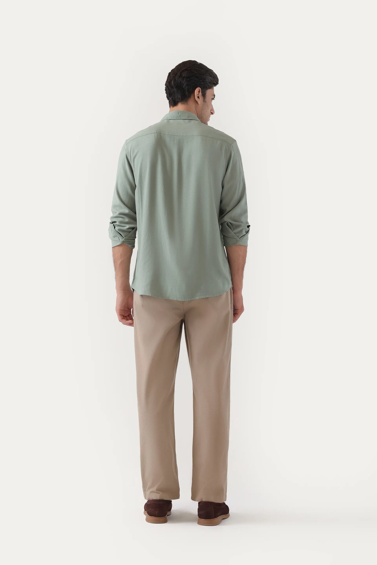 Tailored Fit Linen Shirt