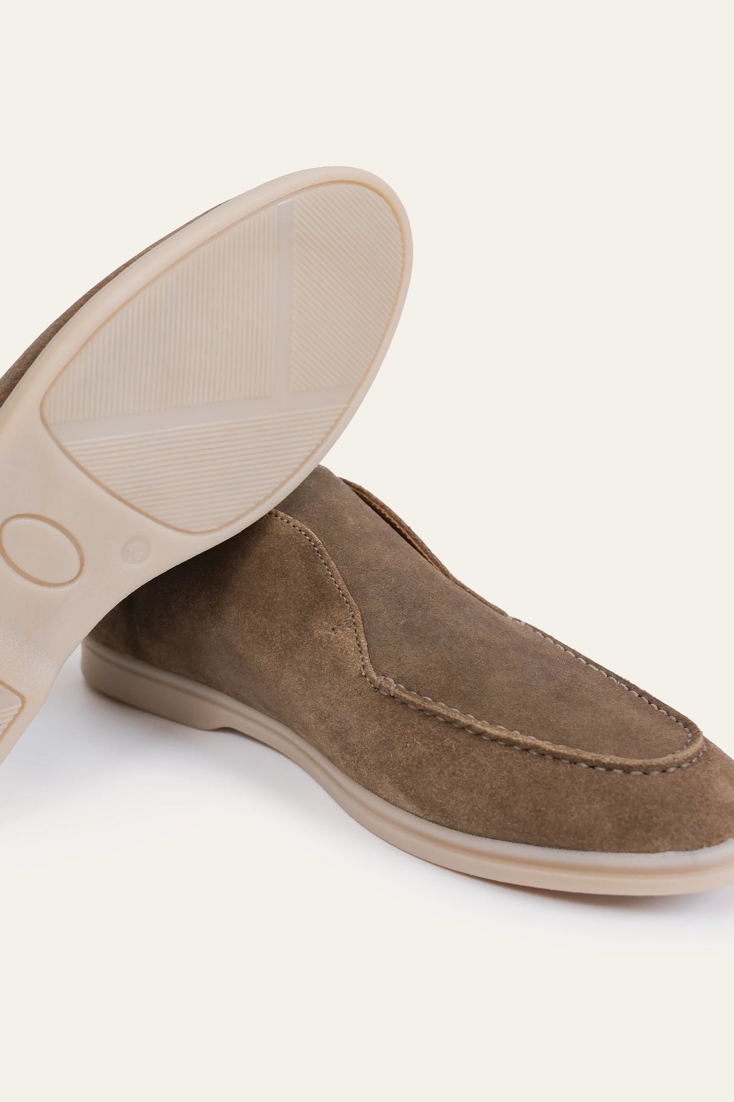 High-Top Suede Loafers