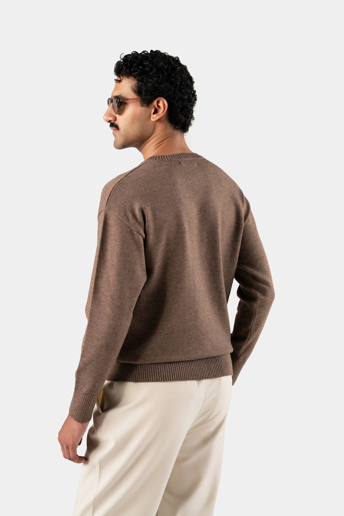 Cocoa Spun Knit Sweater