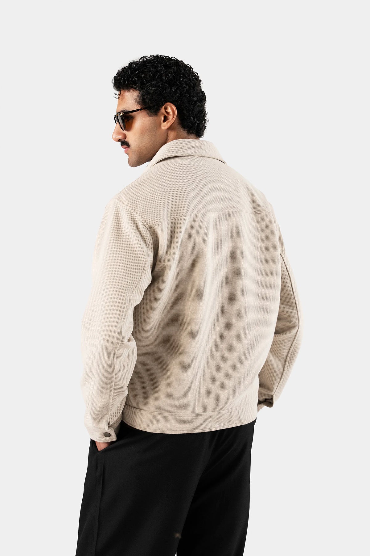 Prestige Waffle Snap Jacket