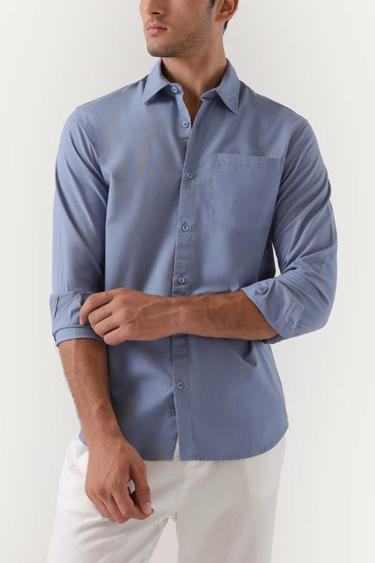 Tailored Fit Linen Shirt