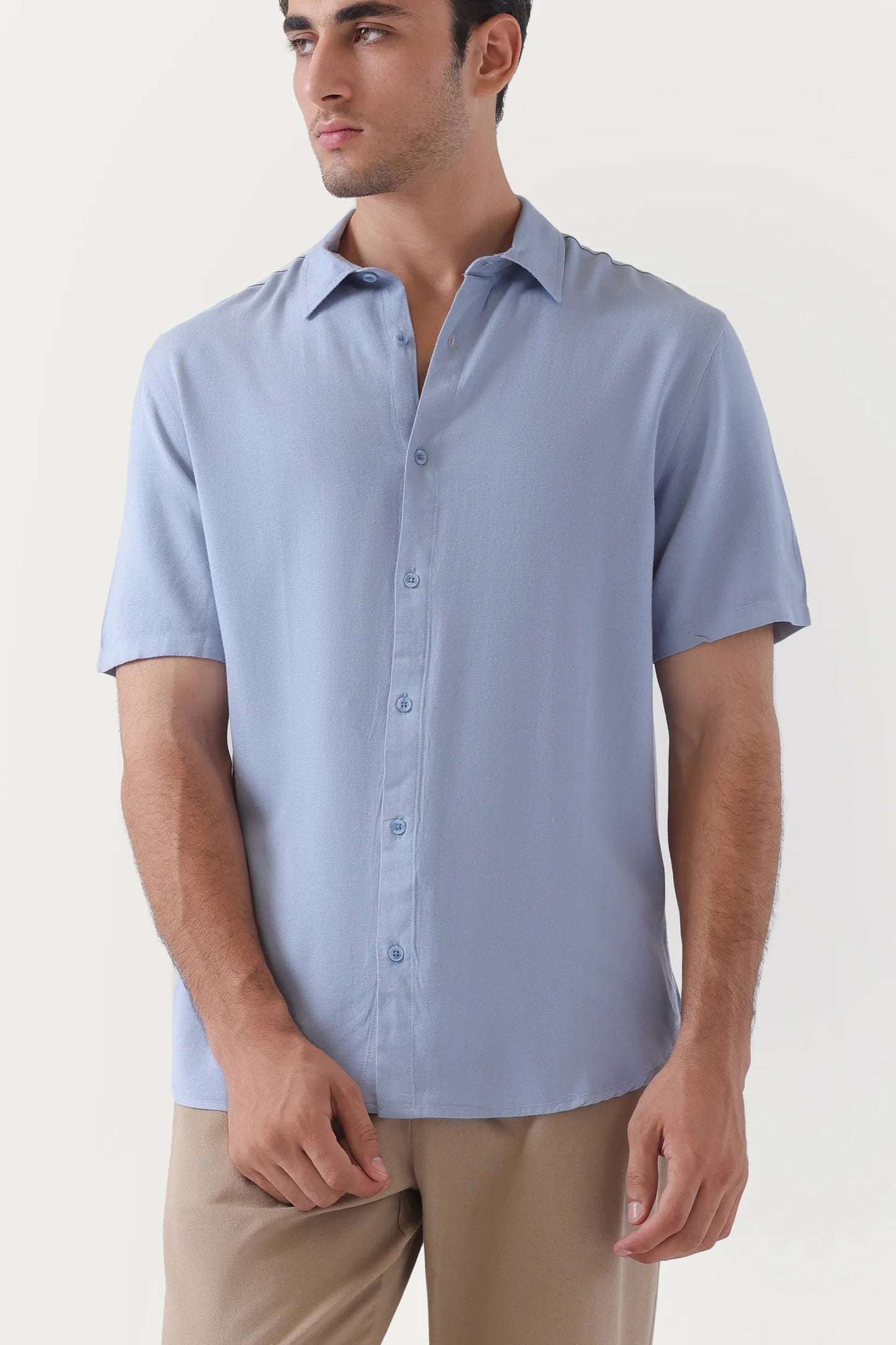 Shortsleeve Linen Shirt