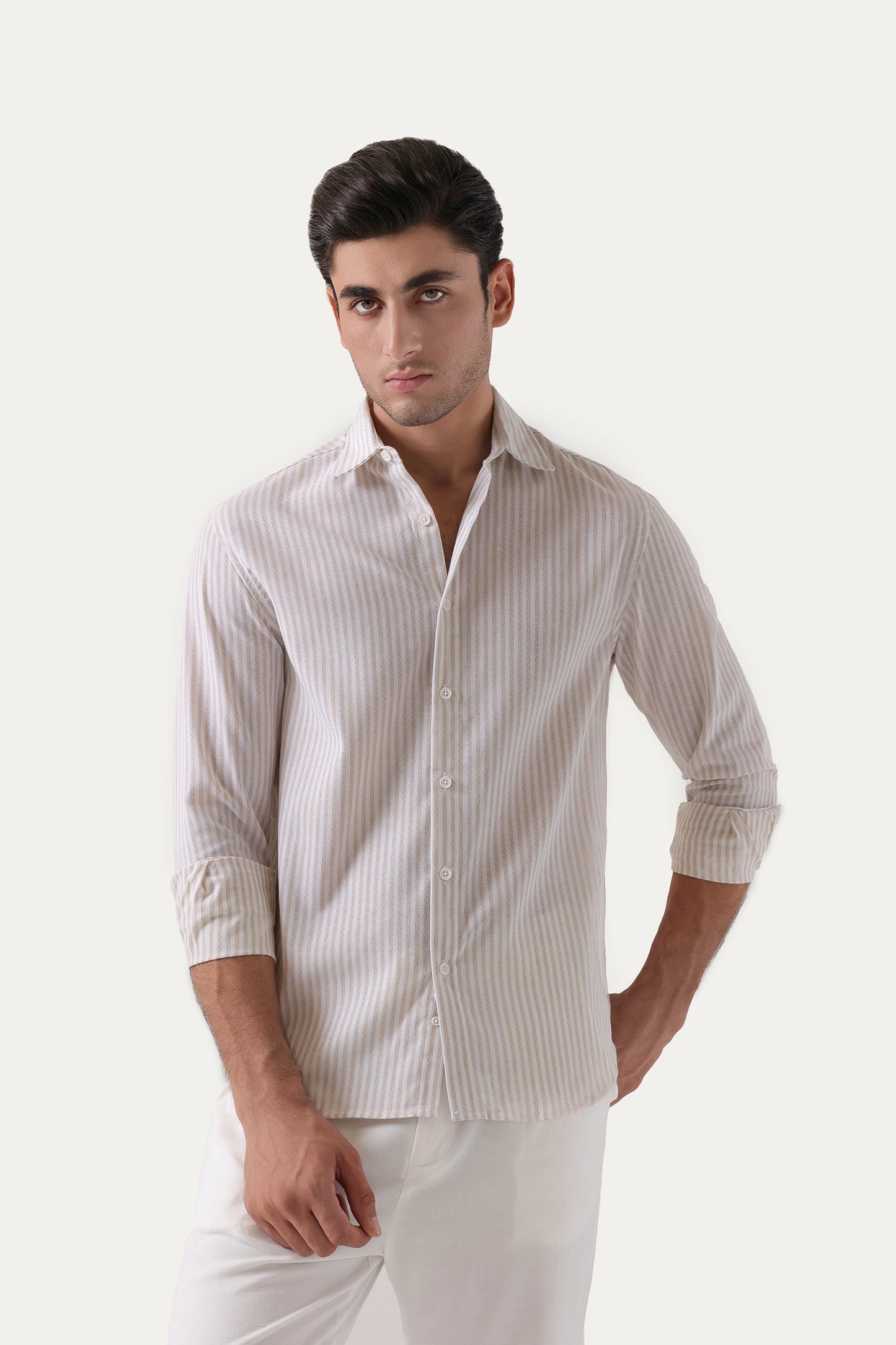 Pink Pinstripe Shirt
