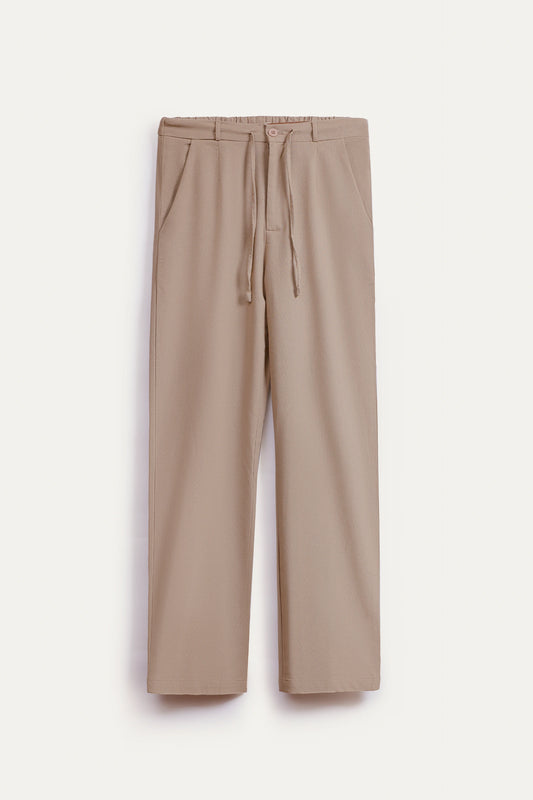 Relaxed Fit Linen Trousers