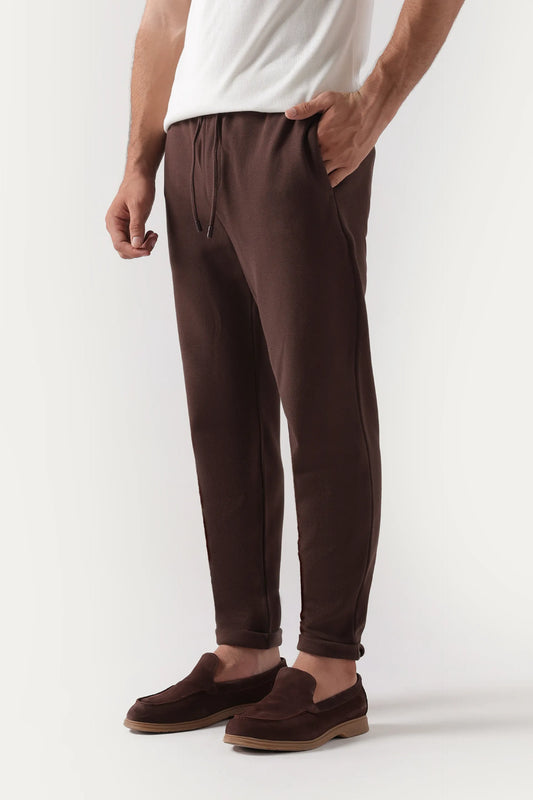 Pique Knit Trousers