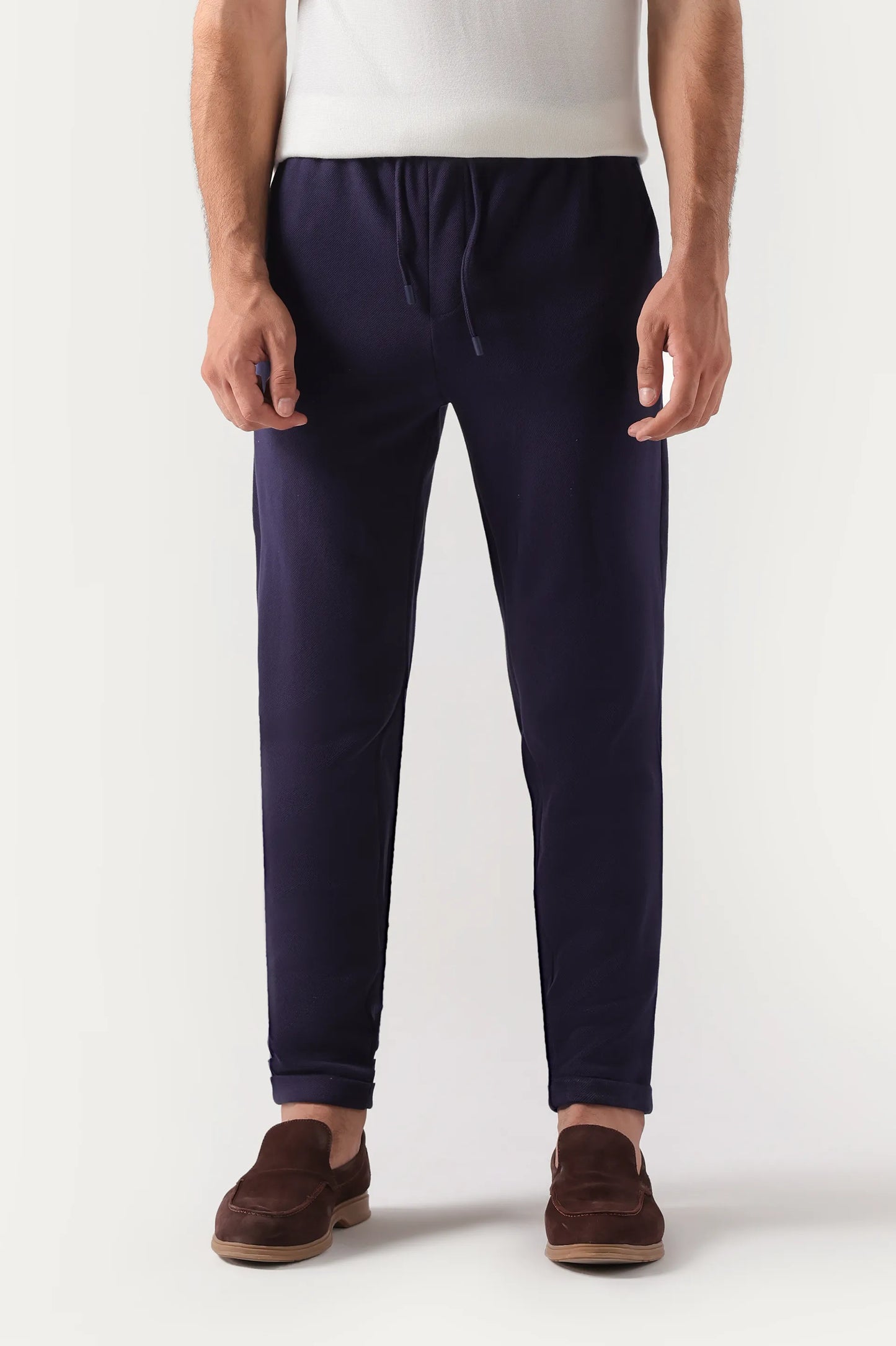 Pique Knit Trousers