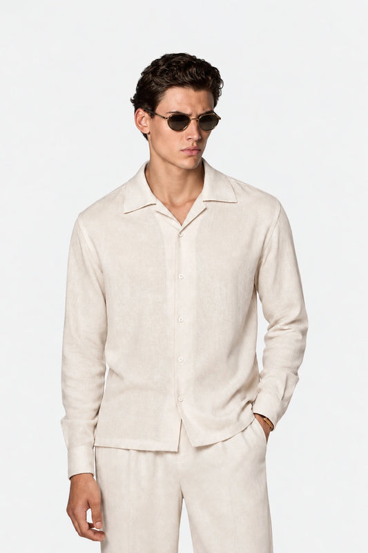 Ivory Linen Co-Ord Set