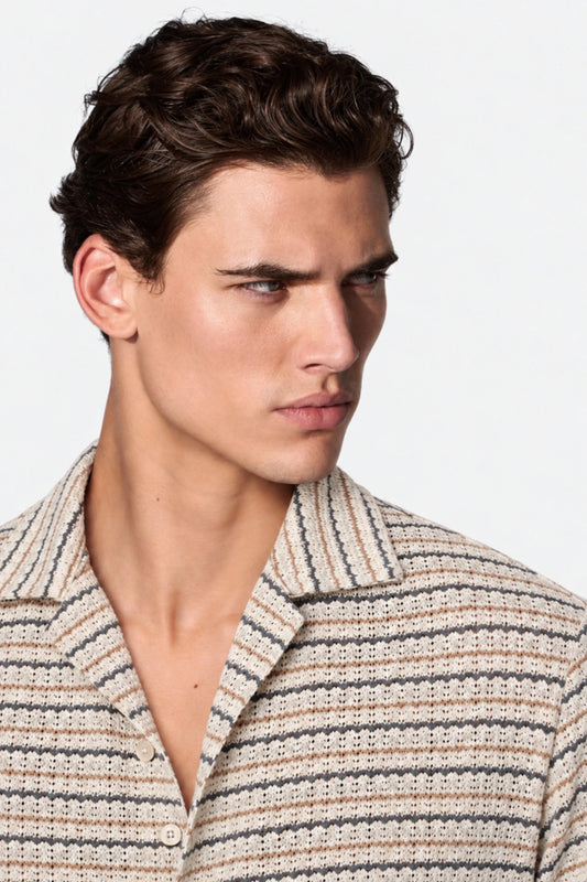 Crochet Knit Shirt