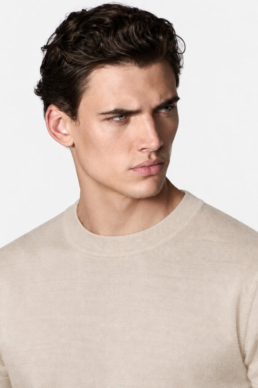Fine Knit T-Shirt
