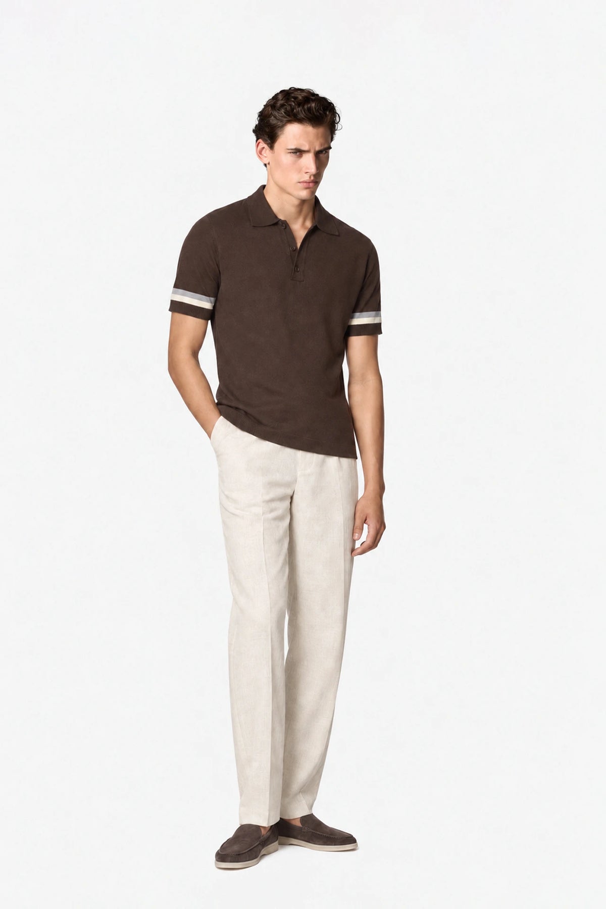 Viscose Knit Polo