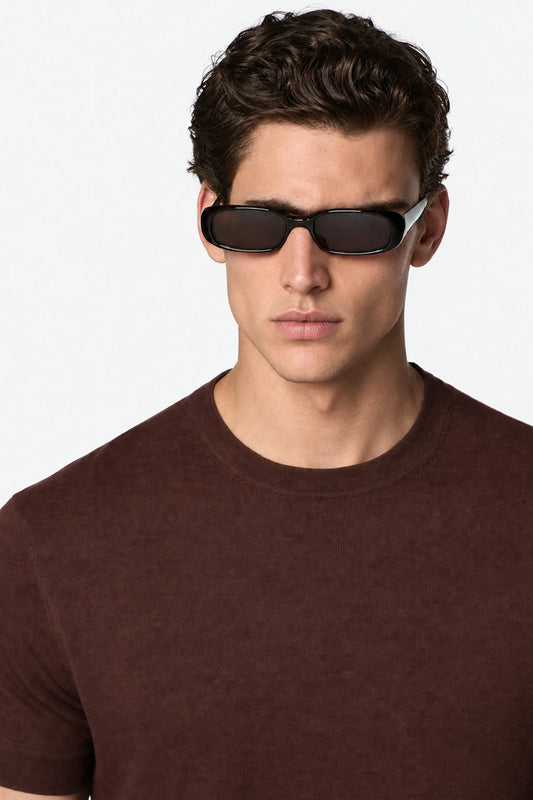 Lyocell Knit T-Shirt