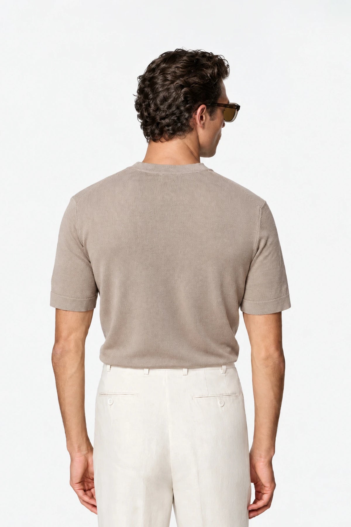 Lyocell Knit T-Shirt