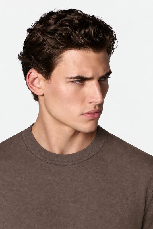 Fine Knit T-Shirt