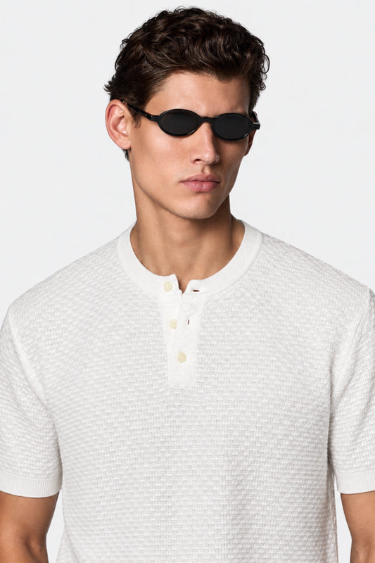 Textured Henley