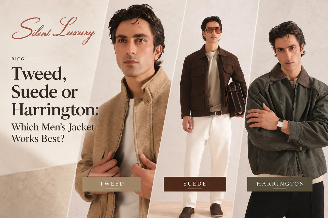 Harrington, Suede or Tweed: Which Men's Jacket Works Best
